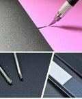 Gundam Model Tool Kit 28pcs Adult Hobby Tools Set for precise cutting and crafting, showing a precision knife and various tools in use.