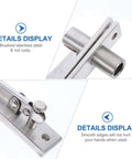 Details of Heavy Duty Hidden Pivot Door Hinge Adjustable Rotation Hinge For Wood Doors Built To Last Concealed Hardware Brushed Finish