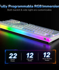 Flex Your Setup With This Next Level Tri Mode Wireless Gasket Mechanical Keyboard Featuring True 8KHz Polling Rate SoCd Support And Buttery Smooth Hot Swappable Keys For Gamers, showcasing RGB lights.