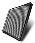 Top Notch Cabin Air Filter With Activated Carbon CF9785 for Mercedes E350 E320 E500 angled view showing filter layers