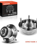 2 Pack Front Wheel Bearing And Hub Assembly 5 Lug Easy Swap For Mazda 3 2004 2005 Built Before January 5 2005 Replacement Pair