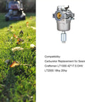 Plug-And-Play Carburetor Replacement Kit For 42-Inch Riding Mower And 17.5 IC OHV Engine Lawn Tractor Tune-Up