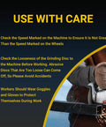Four Point Five Inch Cut Off Wheels For Metal And Stainless Steel 50 Pack in use cutting metal with angle grinder