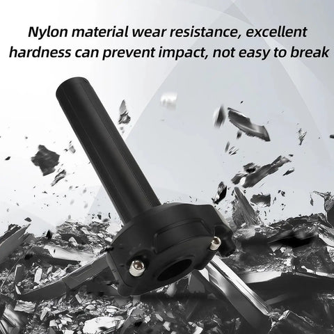 Electric Dirt Bike Throttle Handle For Surron And Ebikes Fast Response Nylon Twist Throttle Tube Easy Install Replacement