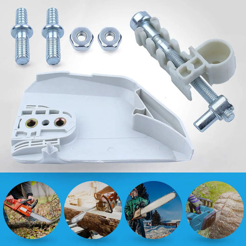Sprocket Cover With Adjuster Tensioner Stud Nut For STIHL Chainsaws Fits MS170 MS180 MS210 MS230 MS250, ABS plastic parts