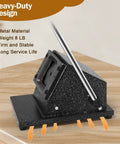 Heavy Duty 2.48 Inch Square Paper Punch Die Cutter For Paper And Photos on wooden surface, angled view, metal design