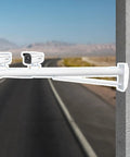 Extendable Outdoor Security Camera Pole Mount 4ft-6.6ft, Universal Bracket for Surveillance Cameras installed on pole