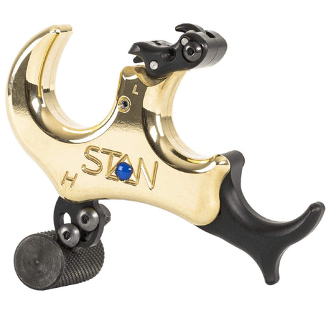 Hinge Archery Release With Micro Adjustable Draw Control And Click Options And Modular Fit For 3 Or 4 Fingers On OnneX Universal Handle