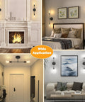 Modern Black Two Light Bathroom Vanity Sconce And Semi Flush Ceiling Fixture Delivering That Sick Hollywood Glam Glow Up For Your Favorite Mirror Setup Today in diverse settings.