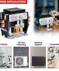 2 Pole Definite Purpose AC Contactor 30 Amp Full Load Amps 24 VAC Coil for Air Conditioner Condensers and Compressors