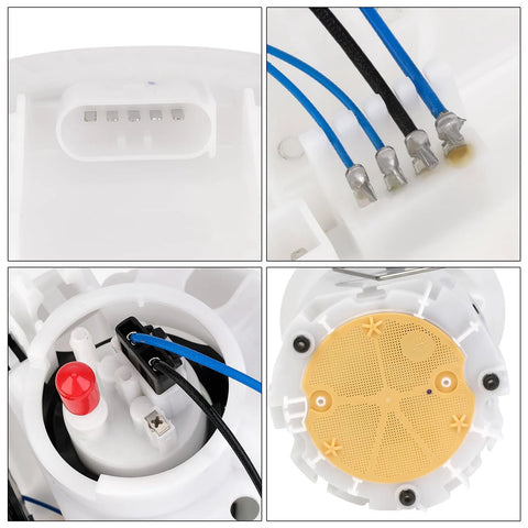 Close-up of Plug And Play Electric Fuel Pump Module Assembly for Chrysler 300 2005-2015 Dodge Challenger Charger Magnum V6 V8 Engines