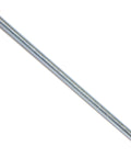 Top Tier Slotted Round Machine Screws 8-32 By 4 Inch Zinc Plated Carbon Steel Bolts on a white background.