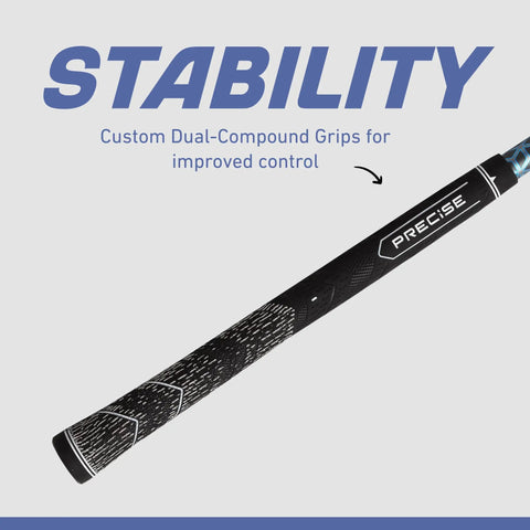 7 Club Iron Set 5 Through Sand Wedge With Project X Cypher Graphite Shafts Right Hand Regular Flex grip close-up