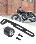 Premium Miniature Bike Chain Tensioner Adjuster Kit For 212 234 236 Predator And Gx200 Engines To Boss Motorized Bikes With Roller And Mounting Bracket, black metal parts