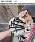 Heavy Duty Universal Nylon Cable Ties With Pin And Button Lock used for car repair, fender lining, engine guard