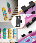 360 Degree Rotating Skateboard Wall Mount For Dope Space Saving Display And Extending Wall Hanger Universal Floating Rack For Longboards
