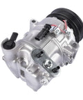 Premium AC Compressor Assembly With Clutch Fits Chevy Cruze Eco Lt Ltz Sedan 1.4 Liter Turbo Engine 2012 To 2016 side view