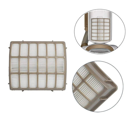 Filter Set Pro Grade For Navigator Upright Vacuums Including NV60 NV70 NV71 NV80 NV85 NV90 NV95 And More HEPA filter close-up