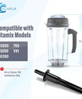 Tamper Replacement For Classic 64 Oz Blender Jar Fit 13 Inch Tall Container Replacement Part For 5200 6300 5000 760 Series