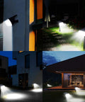 4 Pack Solar Spotlight Outdoor Lights Waterproof IP66 lighting garden path and wall at night