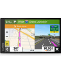 7-Inch RV GPS Navigator With Custom Routing And Live Traffic And Weather For North America display showing navigation map