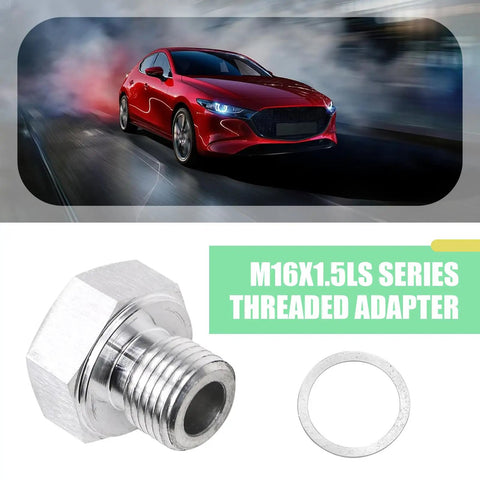 LS Engine Oil Pressure Adapter Fitting M16 1 5 To One Eighth NPT Sensor Adapter For GM LS Engines LS1 LSX LS3