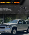 Rock Solid Rear Left and Right Suspension Ride Height Level Sensor 924-488 924-489 compatibility with GM SUVs 2004-2010