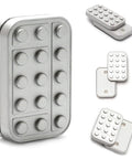 Heavy Duty Metal Fidget Slider Featuring Unlimited Rotary Push Brick Design For Adults ADHD Anxiety And Stress Relief Smooth As Butter Gliding Action.