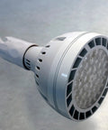 Close-up of a single bulb from the Art Studio LED Smart Bulbs Six Pack With Remote, 1260 Lumens, True Color Lighting