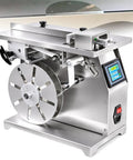 Gshshou Semi Automatic Right Angle Labeling Machine With Optical Sensor For Fast 90 Degree Corner Sealant Application High Speed 35 To 90 Pieces Per Minute, stainless steel construction with touchscreen.