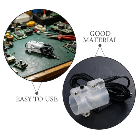 Two Pack Replacement Hand Switch For Glue Dispenser Single Channel Manual Trigger Button For Precise Dispensing Durable Plastic Housing With Metal Contacts Easy On Off Control For Small Batch Glue Applications, clear plastic with cable