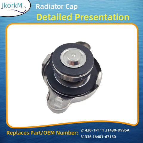 Radiator Cap 108kPa Replacement 21430-1p111 For Nissan Frontier Pathfinder Infiniti Toyota Land Cruiser Xterra Q45 1997 2019