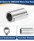 8mm To 11mm Shaft Sleeve Adapter For NMRV030 Worm Gear Speed Reducer Beefy 45 Steel Turbine Shaft Sleeve for Motor