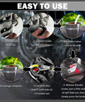 Step-by-step guide using One Man Brake Bleeding Kit Hose With One Way Check Valve Clamp And Bleeder Adapter Translucent Soft Hydraulic
