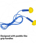Express Pod Plugs Ear Plugs Corded Push To Fit With Blue Grips And Pillow Pack For Clean Hygienic Isolation And Superior Comfort