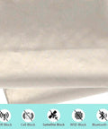 Faraday Shield Fabric With Copper Nickel Polyester For RFID And WiFi Blocker EMF Protection Material in silver color