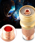 Brass TIG Torch Collet Body For Stubby Gas Lens Connector, Pro Grade Welding Part With Superior Heat Resistance And Optimized Gas Flow For Smooth, Consistent Welds And Easy Setup, 2.4mm brass