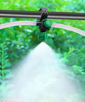 Wide Angle Garden Sprinkler Nozzle With Triple Rotating Fan Head Easy Adjustable Watering Spray for Lawn and Garden