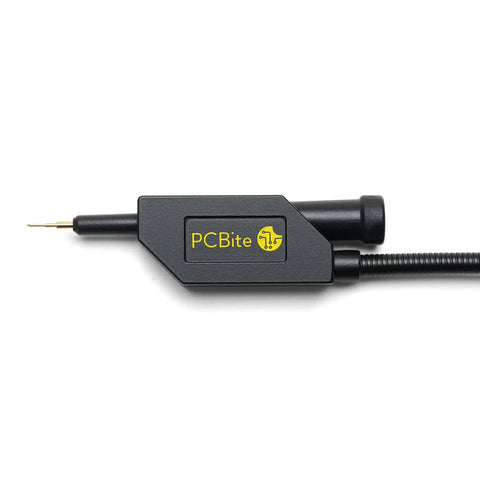 Close-up of SQ500 probe from Handsfree Probe Kit With 2x SQ500 500 MHz And 4x SQ10 Probes For Handsfree Versatile Oscilloscope Measurements