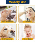 Faucet Sprayer Attachment With On Off Switch Four Modes for hair wash, baby bath, pet washing, and shower use