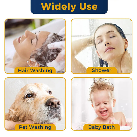 Faucet Sprayer Attachment With On Off Switch Four Modes for hair wash, baby bath, pet washing, and shower use