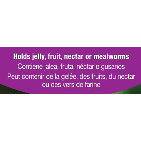 Clementine Oriole Feeder For Backyard Birds Feeds Two Orange Halves Nectar Or Mealworms Grape Jelly UV Resistant Powder Coated Steel