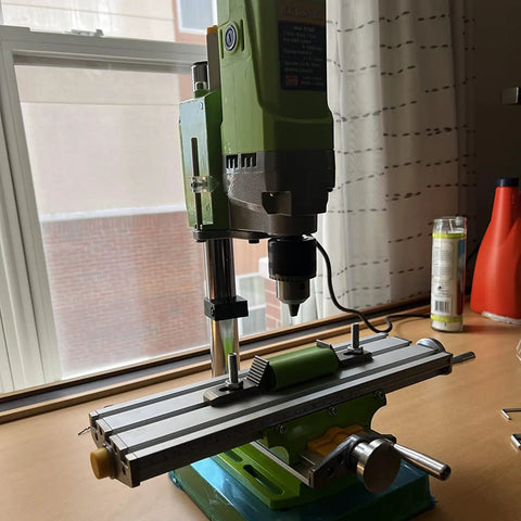 12.2 Inch Milling Machine Worktable All In One With Precision Adjustable Multifunction Drill Vise Fixture For Drill Press
