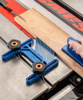 Adjustable Featherboard 11/16 Inch Keeps Your Workpiece Tight Against The Fence For Safer Cleaner Cuts And Less Kickback On Table Saw