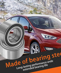 Two Pack Front Wheel Bearing With ABS For Ford C-Max Escape And Focus 2012 2018 Replaces 510110 and 1668557 shown with car