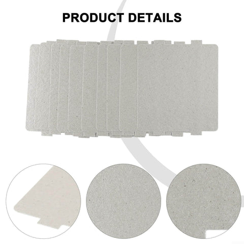 Mica Waveguide Cover Plate For Microwave Ovens, Heat Insulation And High Temperature Resistance, Pack Of 1 5 10