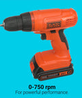 20V Cordless Drill Driver Kit With 100 Piece Bit And Socket Set 24 Position Clutch Soft Grip Handle Battery And Charger Included