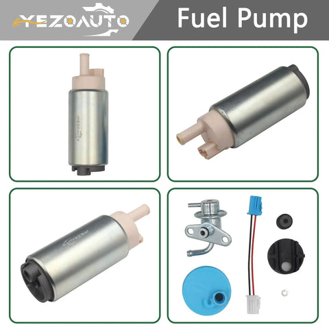 Fuel Pump With Pressure Regulator And Strainer For Yamaha Outboard F115 HP EFI Models 2000 Through 2023 Heavy-Duty Replacement Part 68V-13907-00-00 And 68V-13907-02-00