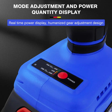 Powerful Cordless Impact Wrench Set With 1/2 Inch Ratchet And Variable Speed Control Featuring 420Nm Max Torque Brushless Motor Electric Gun Kit Including Two 21V Lithium Batteries Fast Charger And Led Light For Tough Repairs