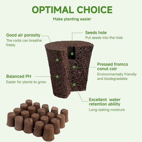 50 Pack Round Hydroponic Growth Sponges For Seed Germination And Plant Rooting With Detailed Features